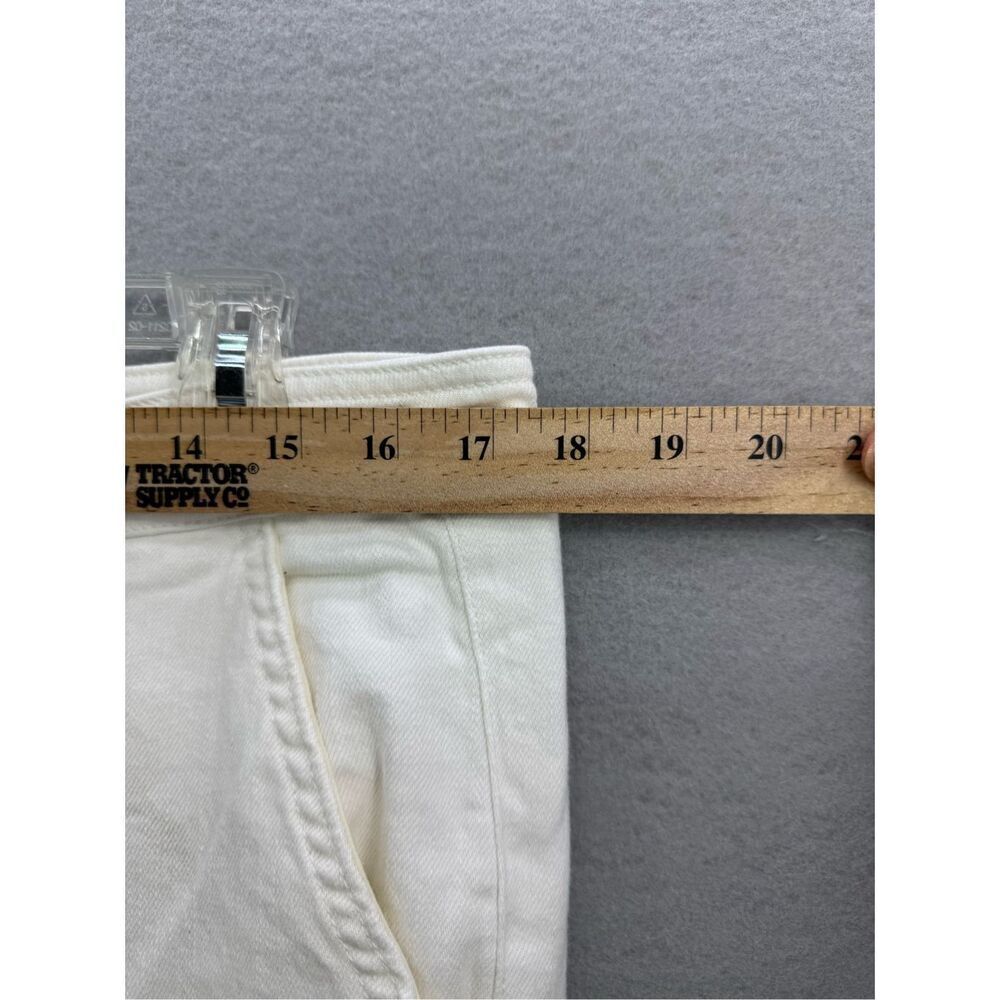 Anthropologie x Pilcro and the Letterpress High-Rise Bootcut Jeans White Size 32 - Picture 9 of 12